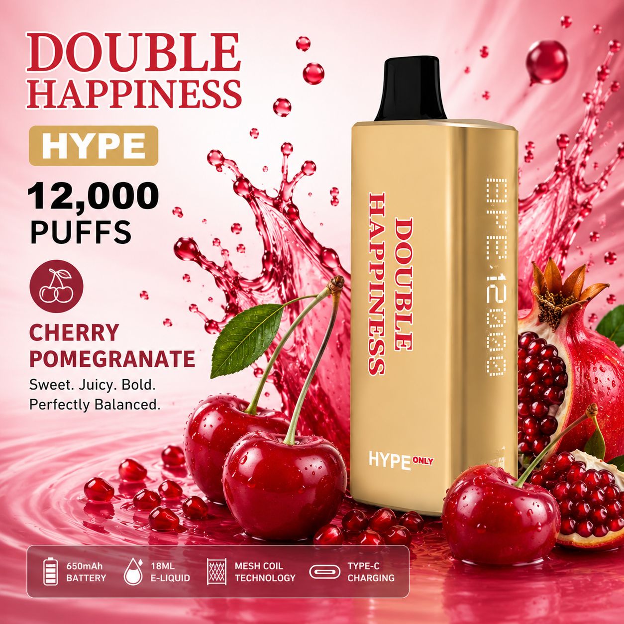 cherry pomegranate cherry pomegranate