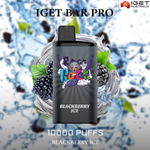 iget bar pro blackberry ice 10000 puffs 1