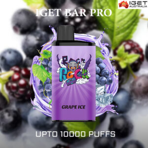 iget bar pro grape ice 10000 puffs 1