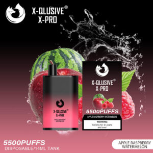 x qlusive x pro grape – 5500 puffs
