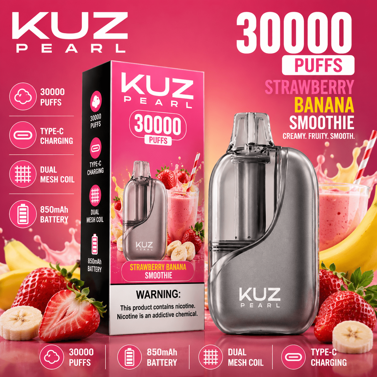 kuz pearl georgia peach 30000 puffs kuz pearl georgia peach 30000 puffs
