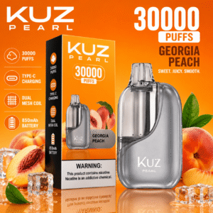 kuz pearl georgia peach 30000 puffs